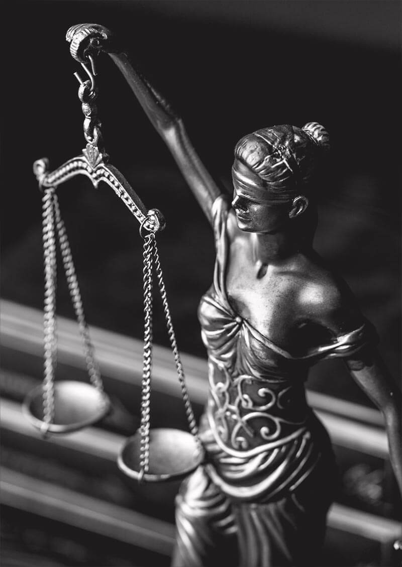 Lady Justice - The Redmon Law Firm